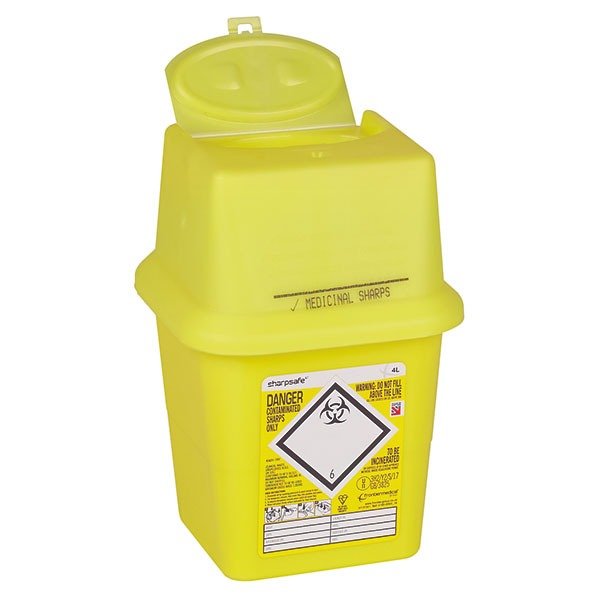 Sharpsafe® Abfallcontainer (ab 2 Liter)