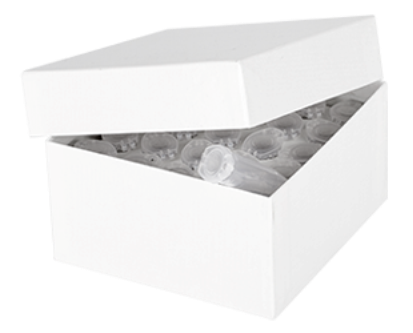 Kryo-Box aus Karton für 5 ml Reaktionsgefäße